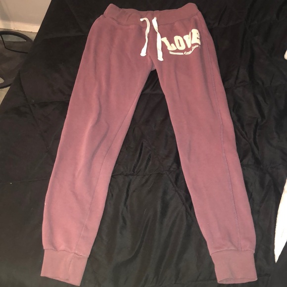 light purple joggers